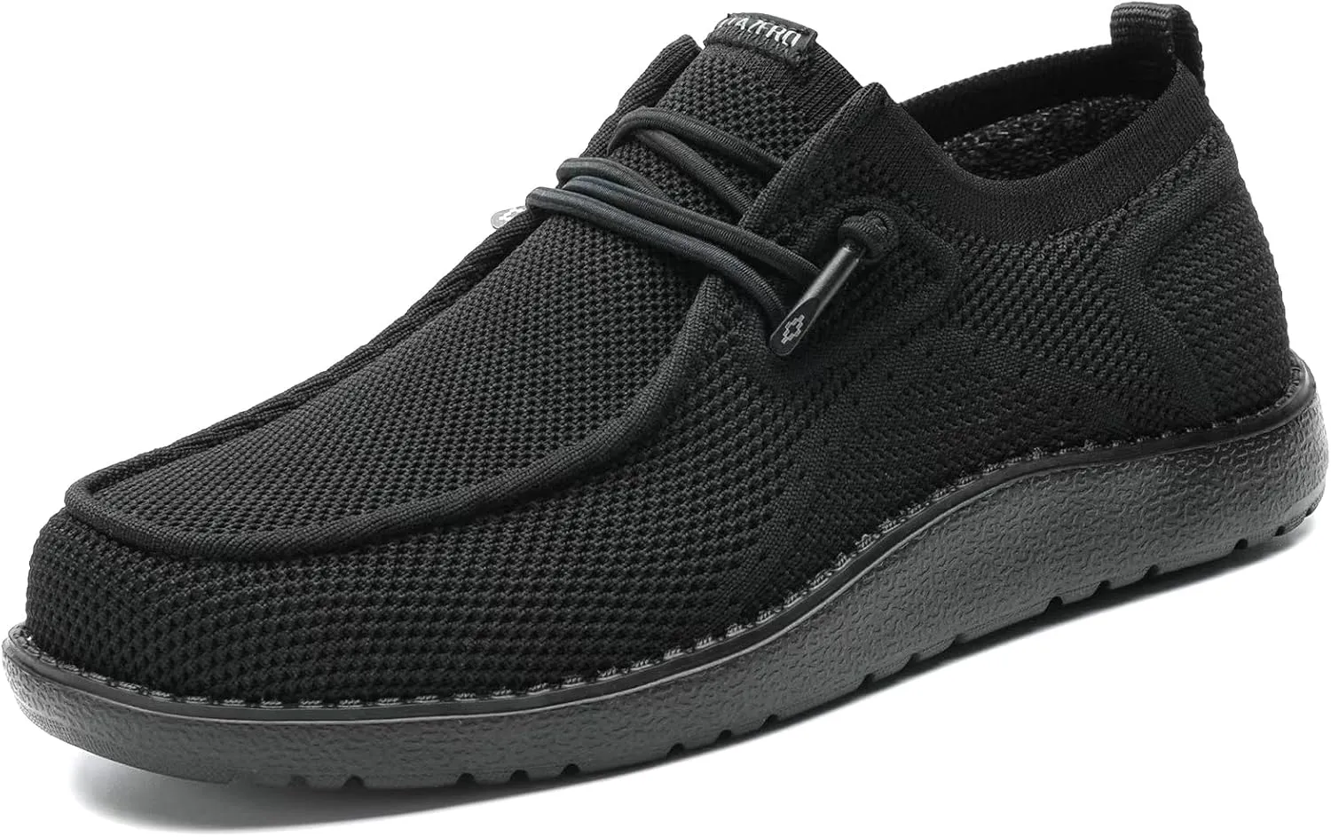 1TAZERO Men Wide Width Slip On Shoes Loafer with Arch Support Insoles Men Casual Shoes for Plantar Fasciiti with Arch Support