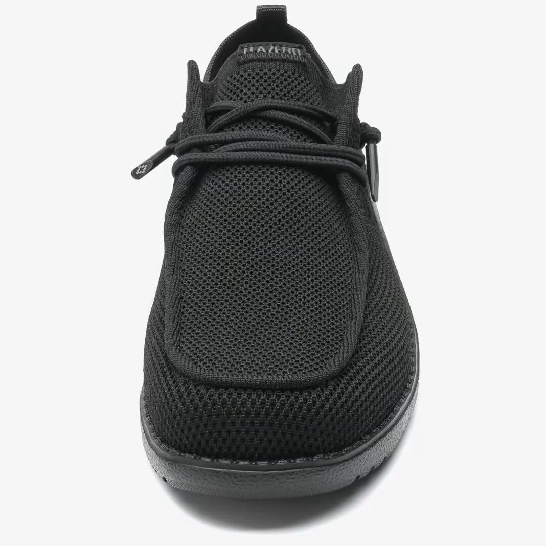 1TAZERO Men Wide Width Slip On Shoes Loafer with Arch Support Insoles Men Casual Shoes for Plantar Fasciiti with Arch Support