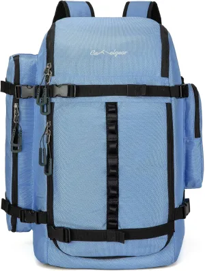 65L Ski Boot Bag,Large Duffle Travel Bag,1680D Nylon Waterproof Padded Ski Boot Bag Backpack For Women Men Kids