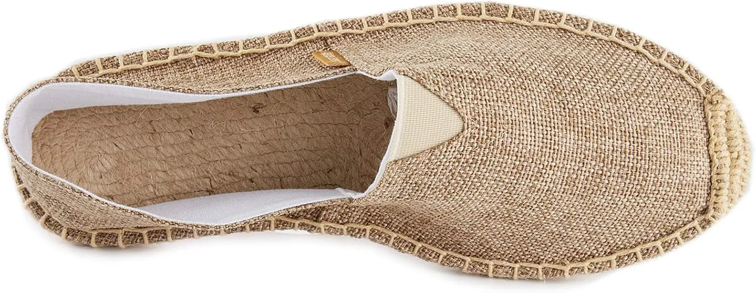 Alexis Leroy Men's Fashion Casual Canvas Slip on Flat Espadrilles