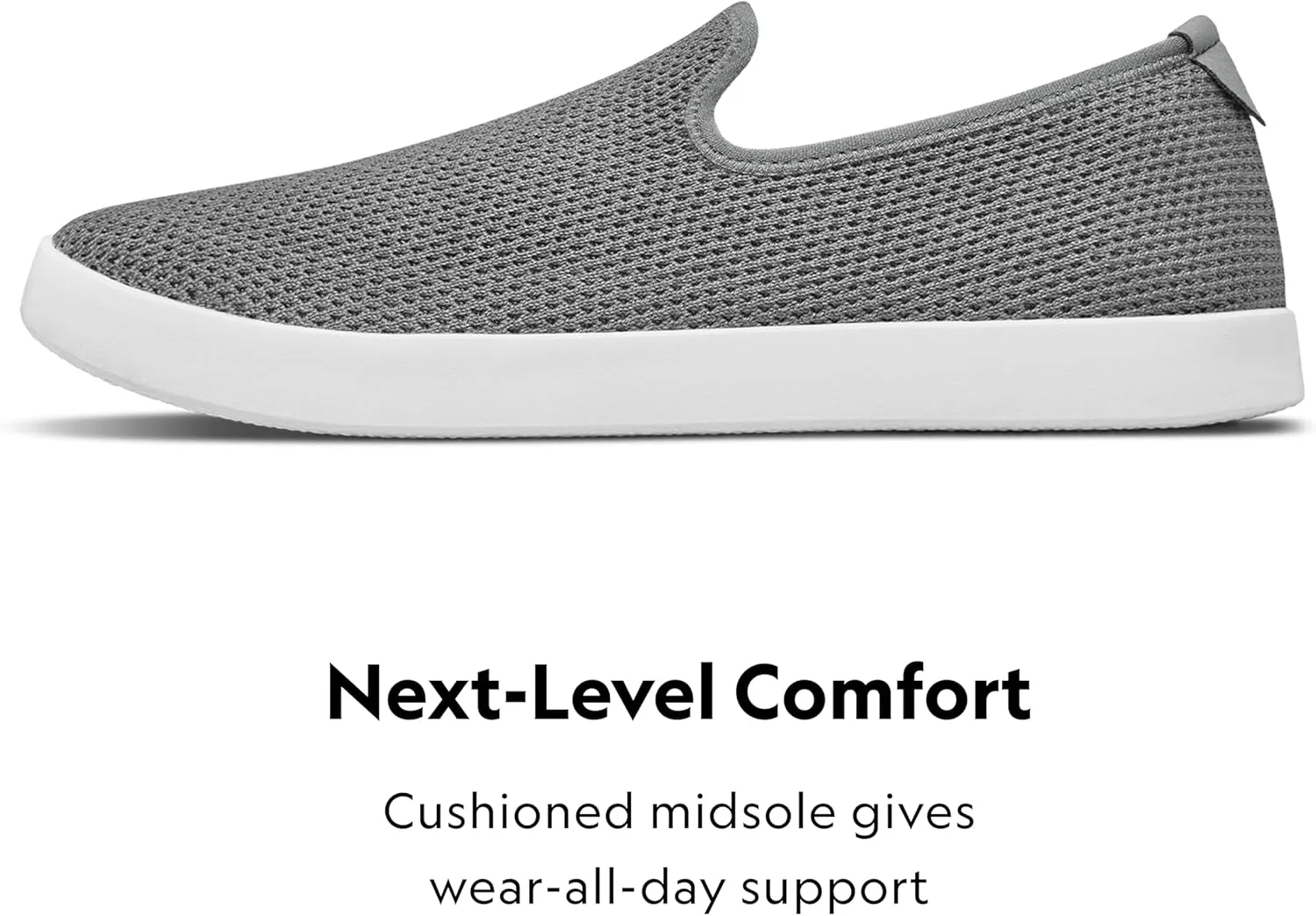 Allbirds Women’s Tree Loungers Everyday Slip-On Sneakers, Machine Washable Shoe Made with Natural Materials