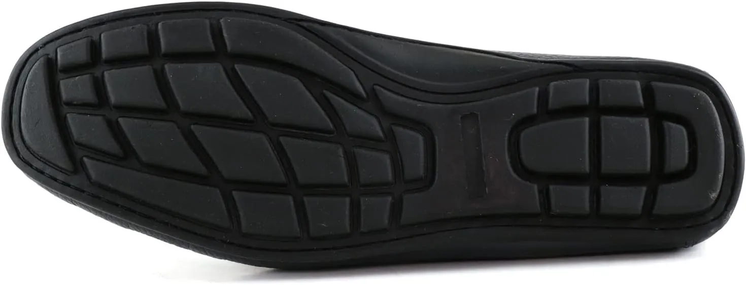 Big Boys/Mens Casual Comfortable Genuine Leather Lightweight Driving Moccasins Classic Fashion Penny Loafer Slip On Breathable Driving Loafer