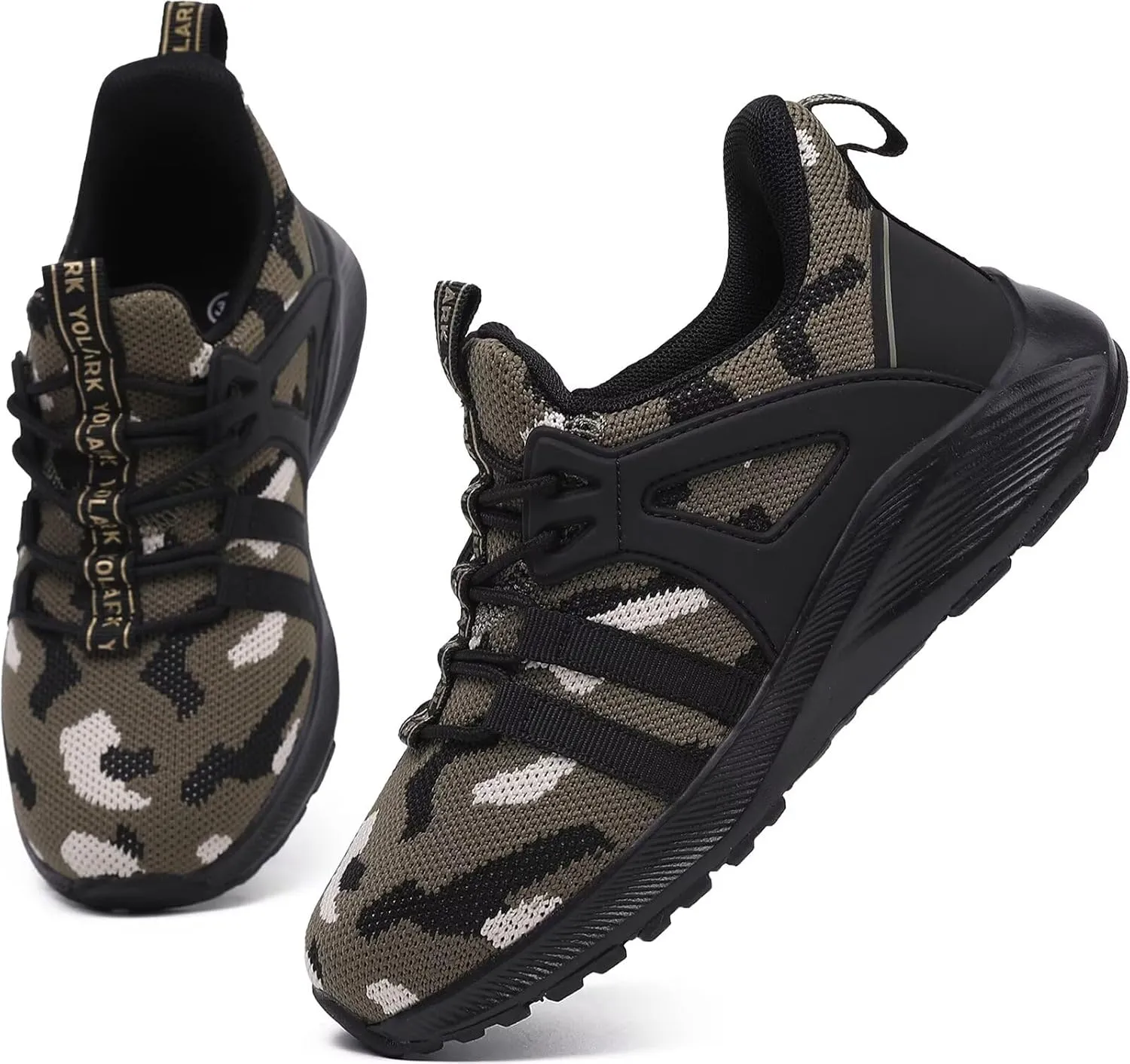 Boys Girls Sneakers for Kids Non-Slip Tennis Shoes Fashion Lightweight Breathable Running Sport Athletic