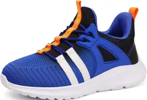 Boys Girls Sneakers for Kids Non-Slip Tennis Shoes Fashion Lightweight Breathable Running Sport Athletic