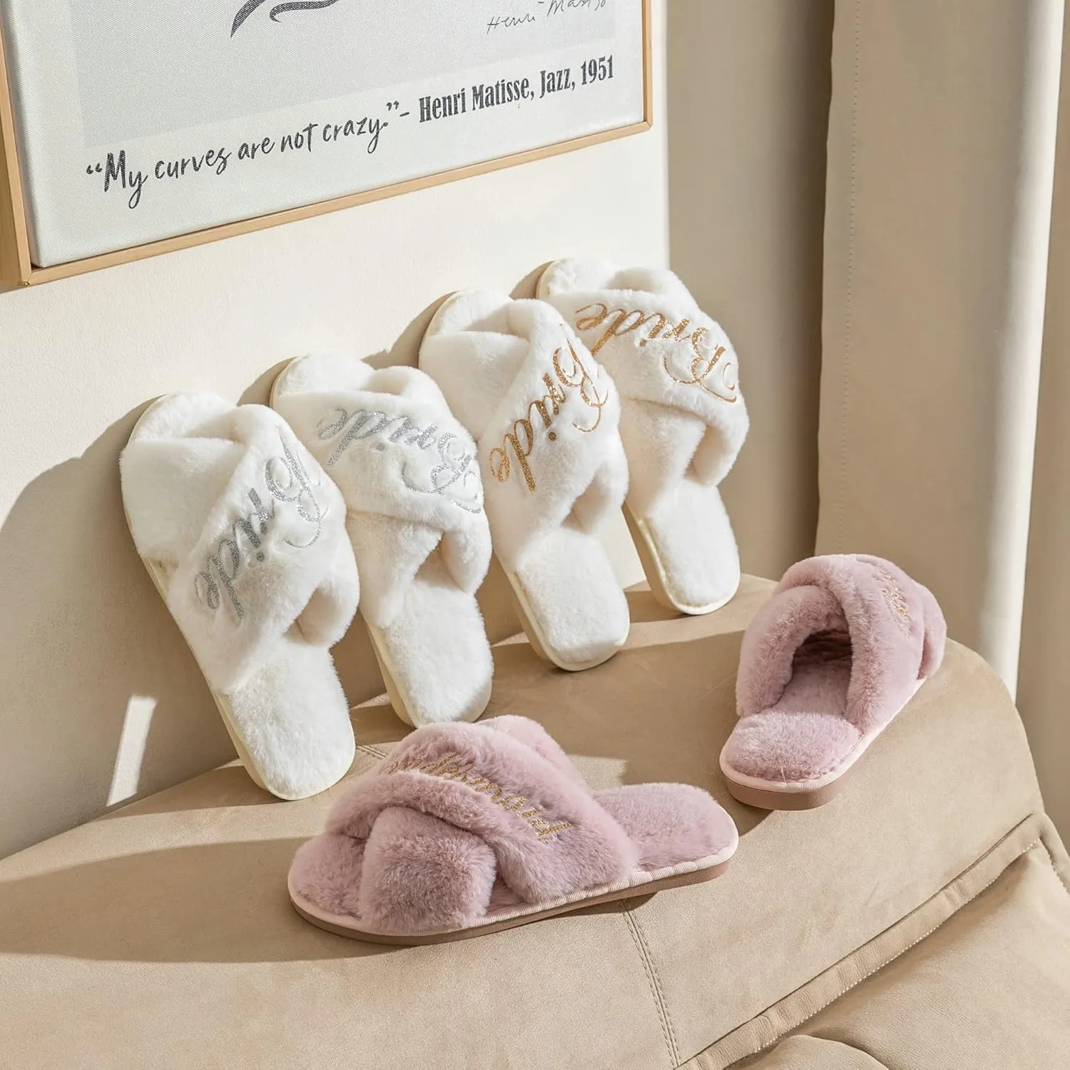 Bridal Slipper - Bridesmaid Gifts & Bachelorette Party Favors