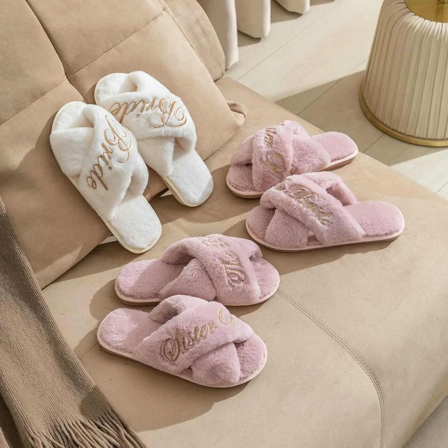 Bridal Slipper - Bridesmaid Gifts & Bachelorette Party Favors