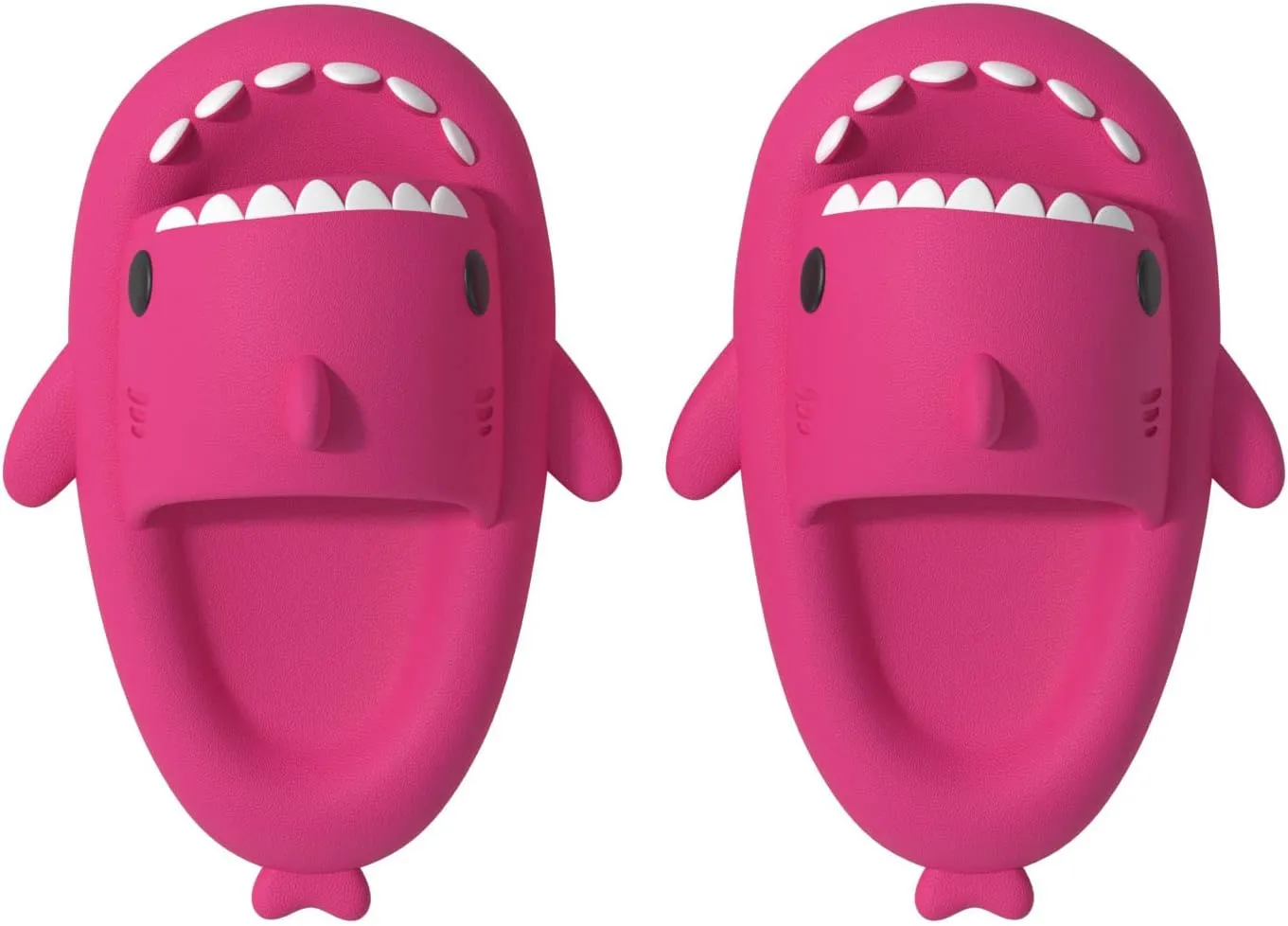 ChayChax Boys Girl Cloud Shark Slides Non-Slip Novelty Open Toe Sandals Extremely Comfy Cushioned Thick Sole Cute Cartoon Shower Slippers Indoor & Outdoor