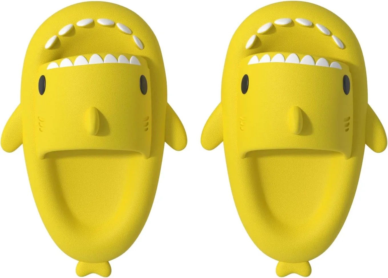 ChayChax Boys Girl Cloud Shark Slides Non-Slip Novelty Open Toe Sandals Extremely Comfy Cushioned Thick Sole Cute Cartoon Shower Slippers Indoor & Outdoor