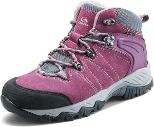 Clorts Women's Hiker Waterproof Lightweight Hiking Camping Boot Outdoor High-Traction Grip Backpacking Shoe