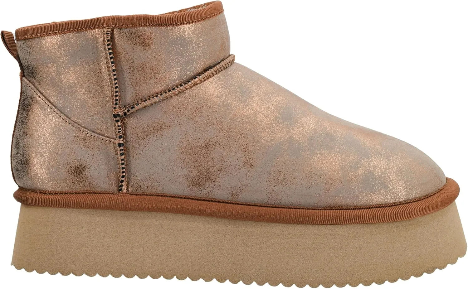 Corkys Footwear Room Service 1.75-Inch Platform Slipper Booties with Cushioned Insoles and Luxurious Faux Fur Lining - Cozy Fall/Winter Essential