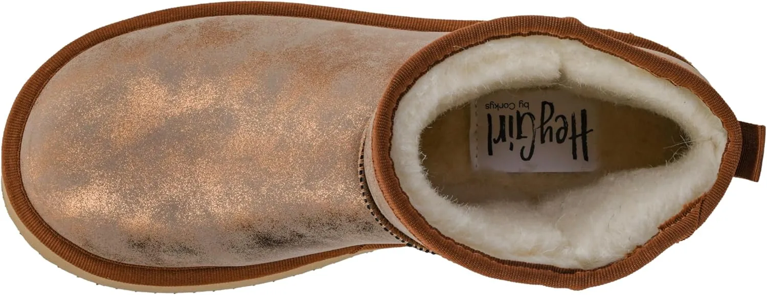 Corkys Footwear Room Service 1.75-Inch Platform Slipper Booties with Cushioned Insoles and Luxurious Faux Fur Lining - Cozy Fall/Winter Essential