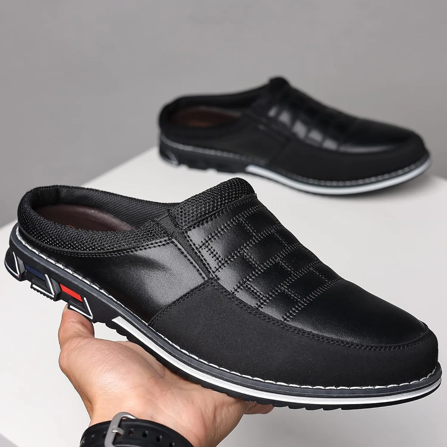 COSIDRAM Men's Casual Slipper Shoes Summer Outdoor Wear Fashion