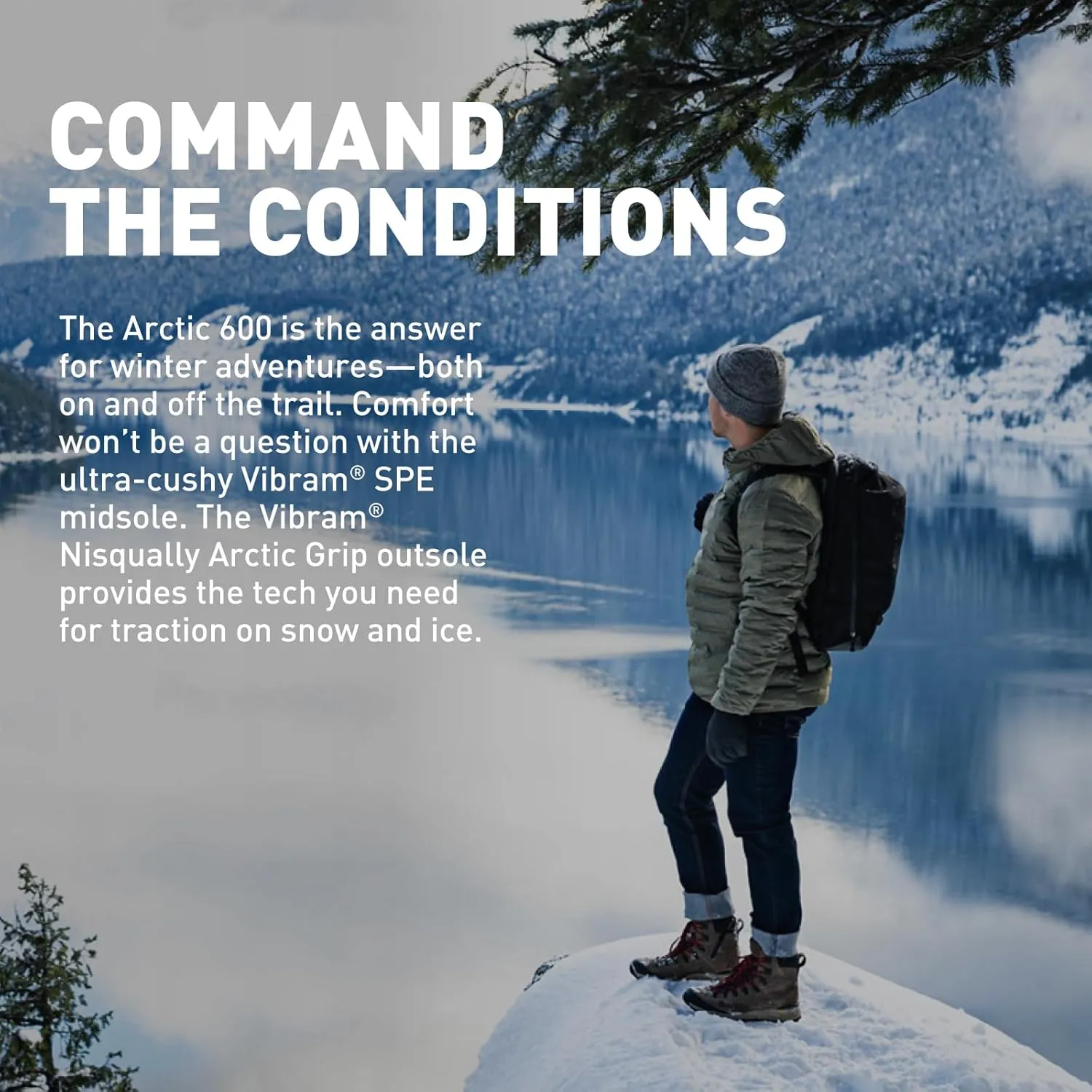 Danner Men's Arctic 600 Side-Zip 7'' 200G Waterproof Hiking Boot