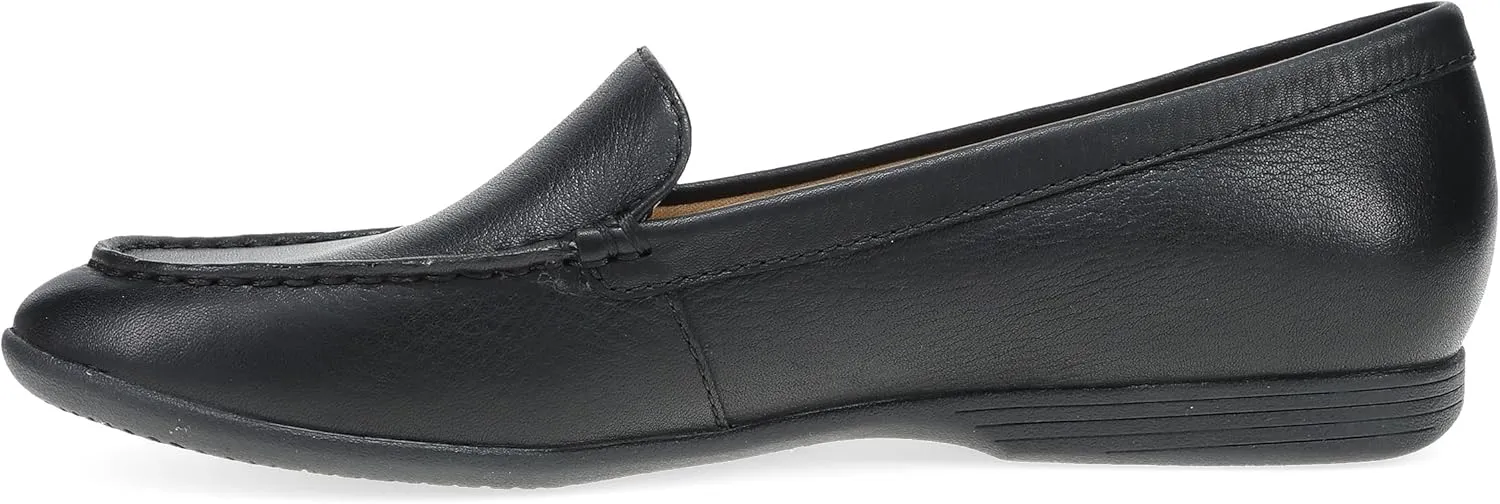 Dansko Lorri Slip-On Loafers for Women - Comfortable Flat Shoes with Arch Support - Versatile Casual to Dressy Footwear - Lightweight Rubber Outsole