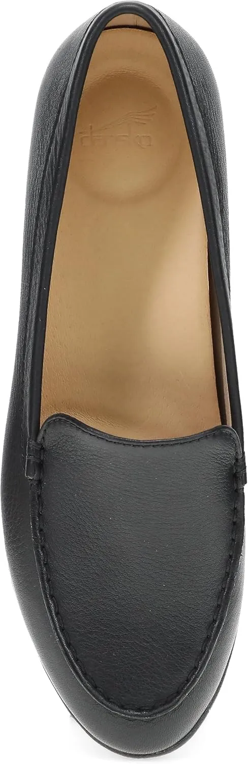 Dansko Lorri Slip-On Loafers for Women - Comfortable Flat Shoes with Arch Support - Versatile Casual to Dressy Footwear - Lightweight Rubber Outsole