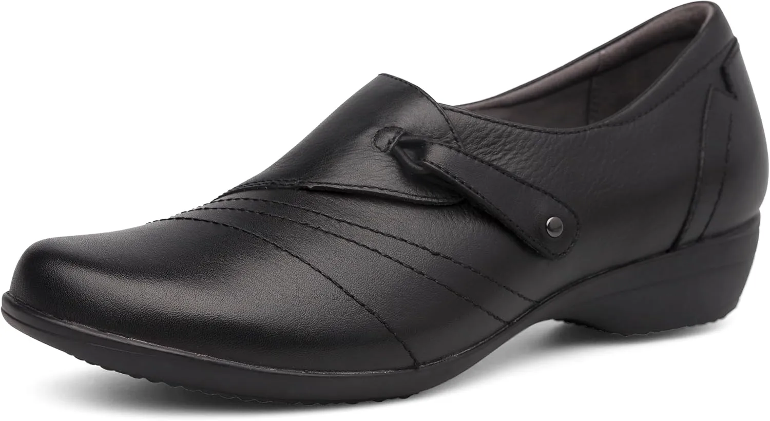 Dansko Womens Franny Black EU 39 (US Women's 8.5-9) Wide
