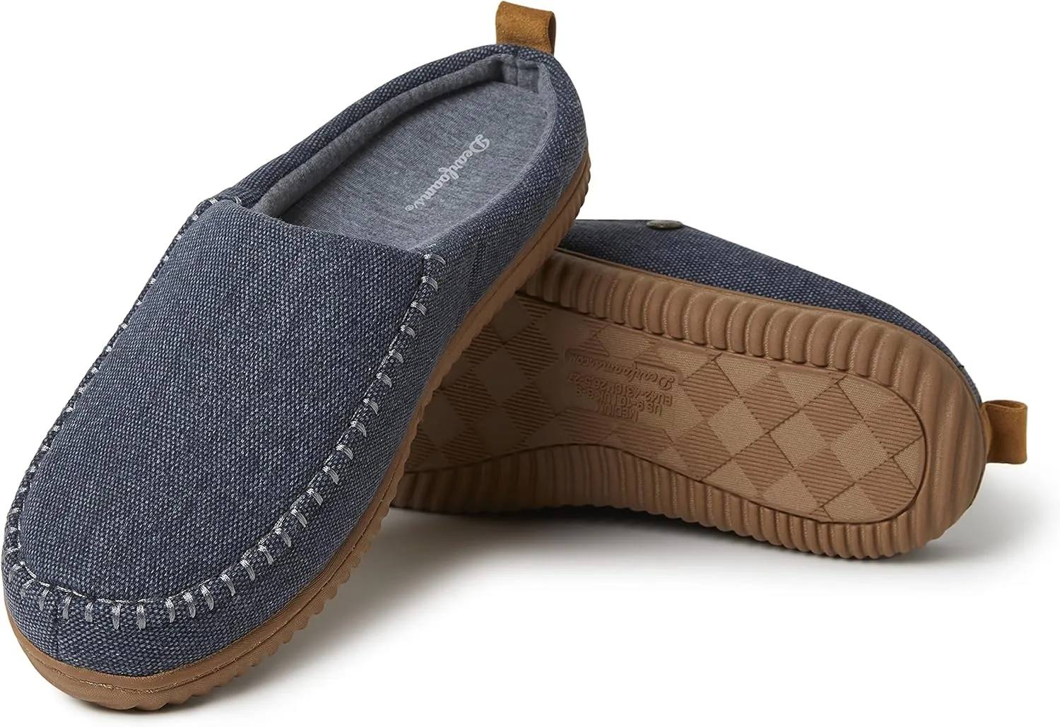 Dearfoams Men's Alpine Bern Clog Slipper