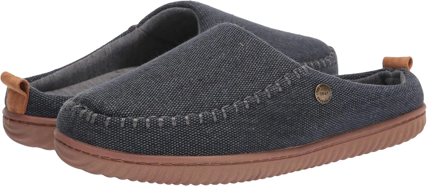 Dearfoams Men's Alpine Bern Clog Slipper