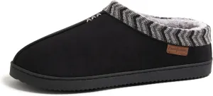 Dearfoams Men's Indoor/Outdoor Warner Memory Foam Comfort Clog Slipper