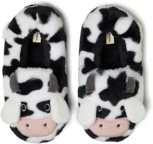 Dearfoams Unisex-Adult Matching Family Holiday Christmas Reindeer & Turkey Scuff Slipper