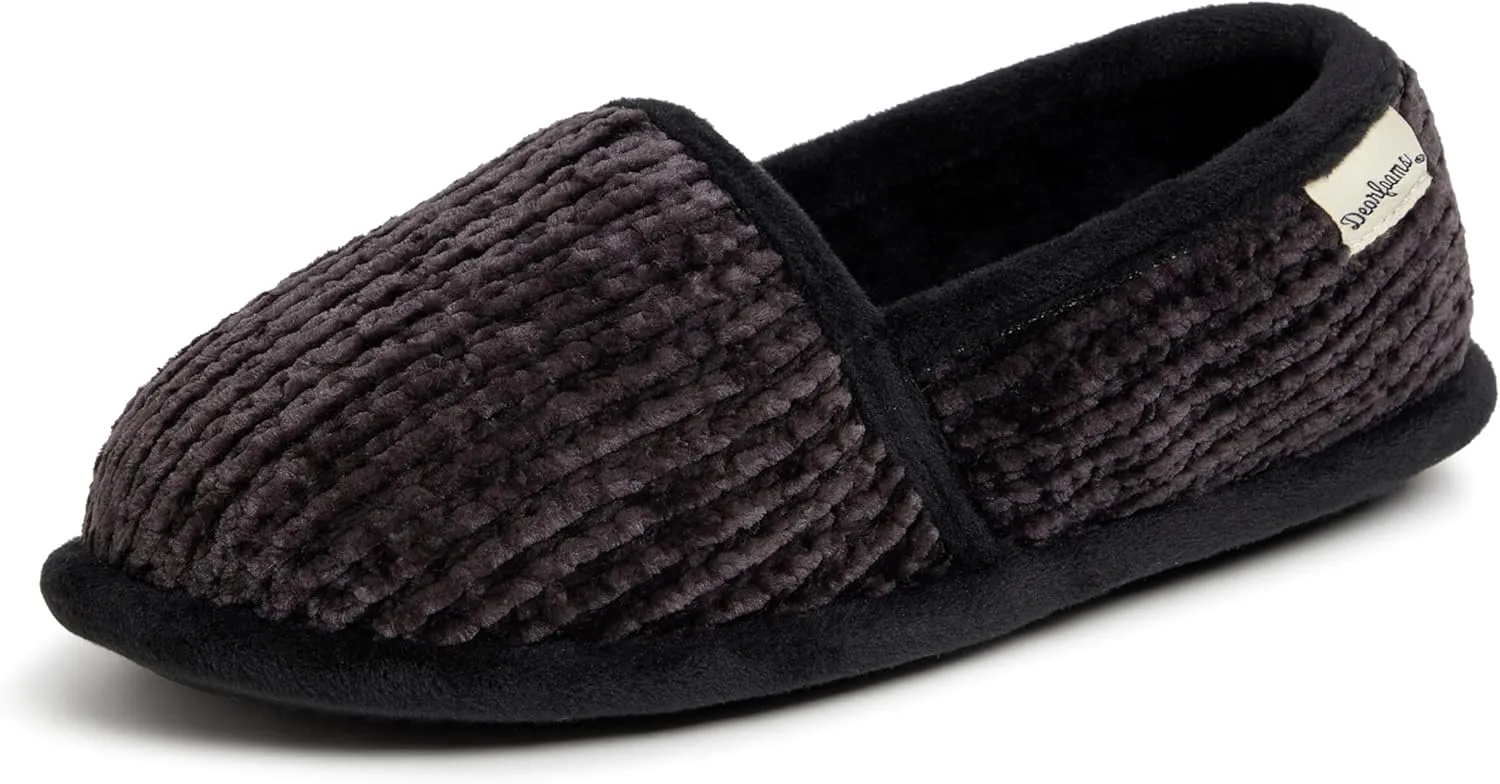 Dearfoams Women's Chenille A-Line Slipper