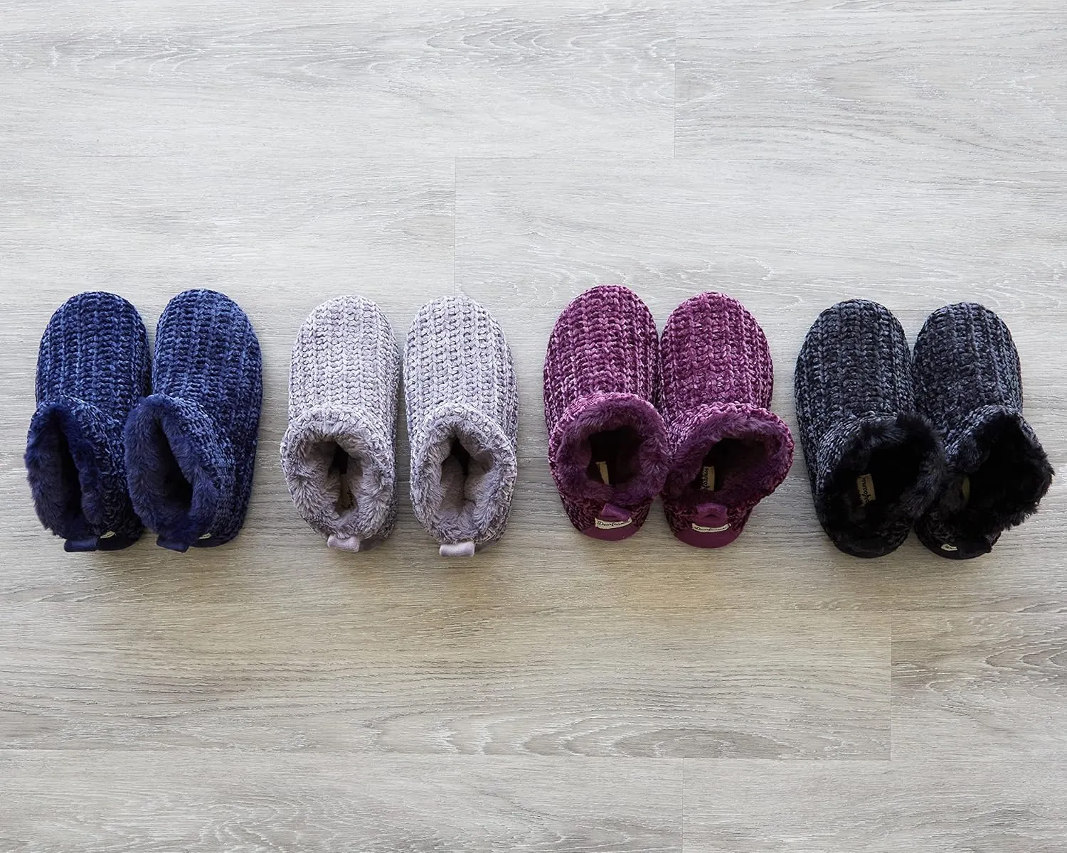 Dearfoams Women's Chenille Bootie Slipper
