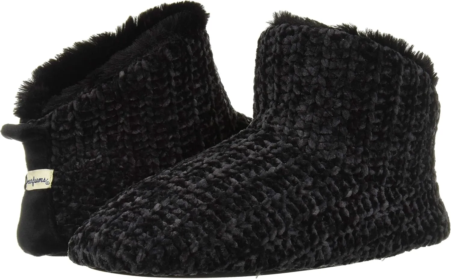 Dearfoams Women's Chenille Bootie Slipper