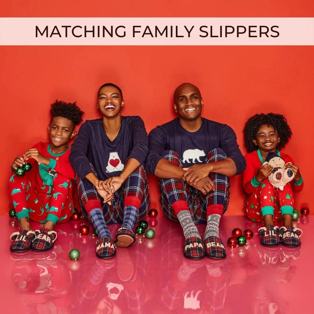 Dearfoams Women's Gifts for Mom Cute Cozy Mothers Day Mama Bear Slipper