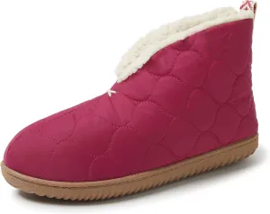 Dearfoams Women's Indoor/Outdoor Warm Up Bootie Slipper