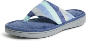 Dearfoams Women's Melanie Terry Thong Slipper