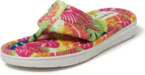 Dearfoams Women's Melanie Terry Thong Slipper