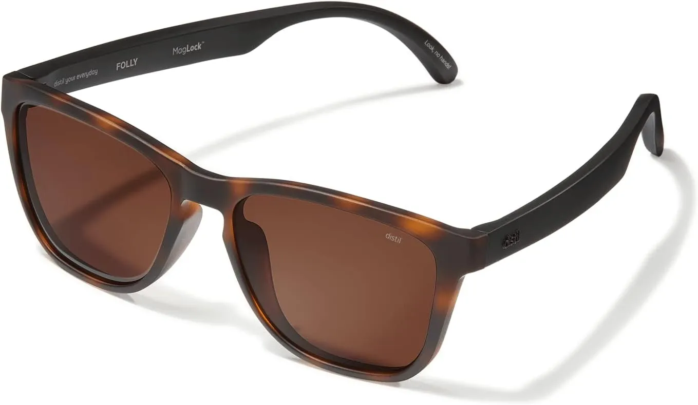 Distil Union Folly MagLock Seafarer Polarized Sunglasses | Lightweight, Flexible and Secure