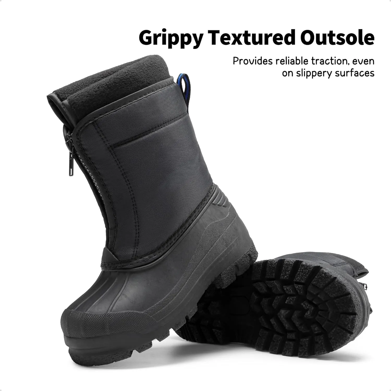 DREAM PAIRS Boys Girls Waterproof Winter Snow Boots