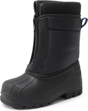 DREAM PAIRS Boys Girls Waterproof Winter Snow Boots