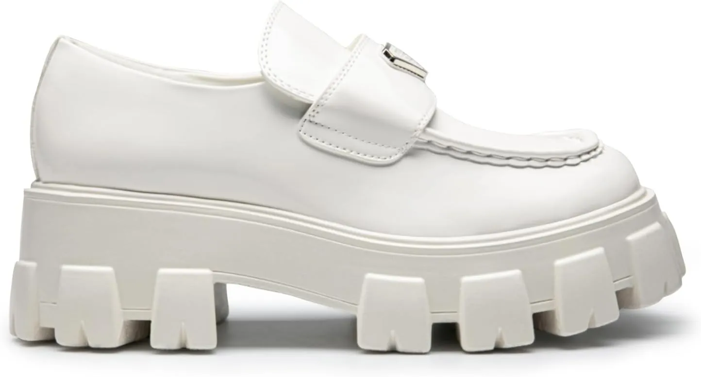 DREAM PAIRS Women's Chunky Loafers Platform Comfortable Slip-On Dressy Business Casual Fashion Outfit Loafer Shoes