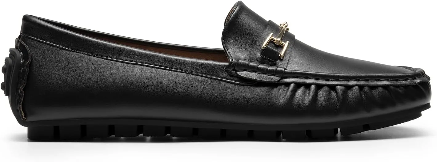 DREAM PAIRS Womens Loafers Flats Shoes Slip On Flexible Driving Moccasins Fashion Comfort Casual Shoes Work Walking Penny Loafers