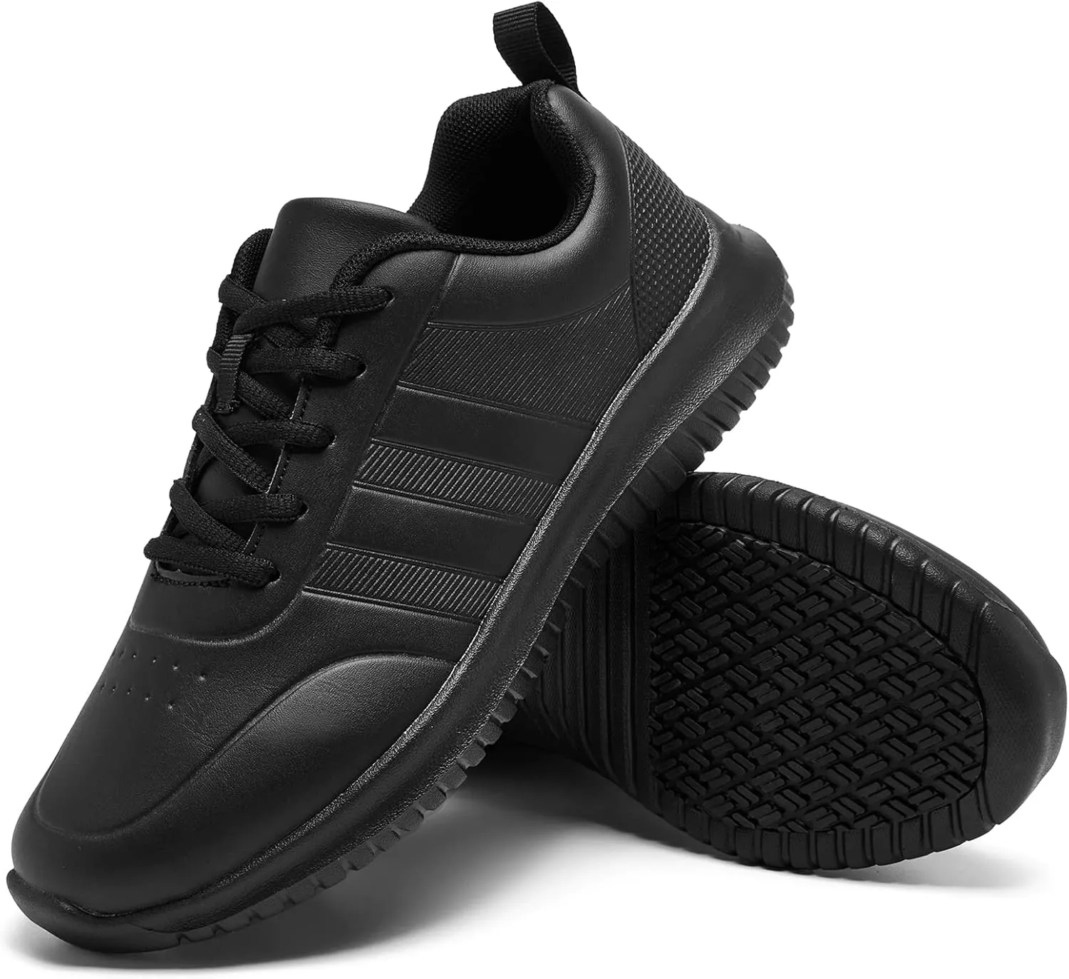 ENLEN&BENNA Food Service Shoes Slip Resistant Shoes for Women Nursing Shoes Comfortable Lightweight Non Slip Work Shoes for Women