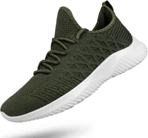 Feethit Womens Slip On Walking Shoes Non Slip Running Shoes Breathable Workout Shoes Lightweight Gym Sneakers