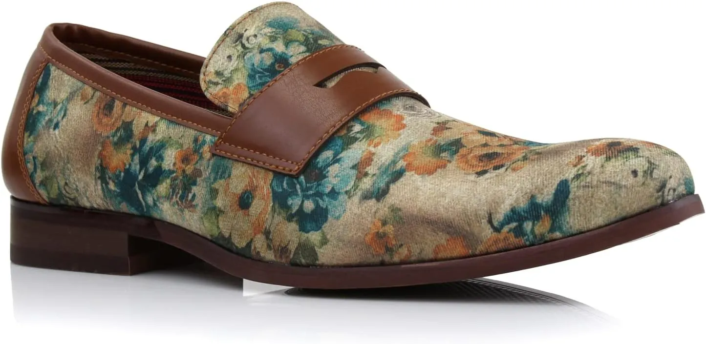 Ferro Aldo Sidney MFA19371 Mens Casual Classic Penny Loafer Dress Shoes