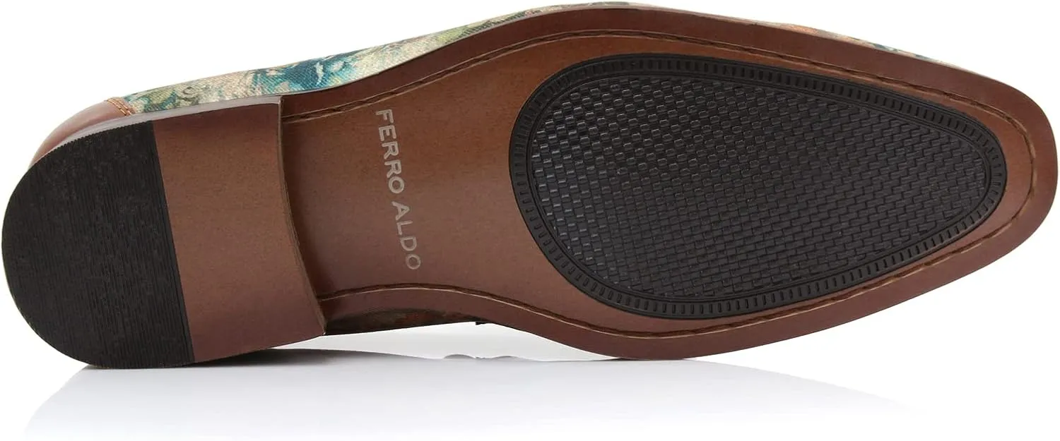 Ferro Aldo Sidney MFA19371 Mens Casual Classic Penny Loafer Dress Shoes