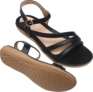 Flat Sandals for Women Dressy - Comfortable Walking Summer Womens Sandal