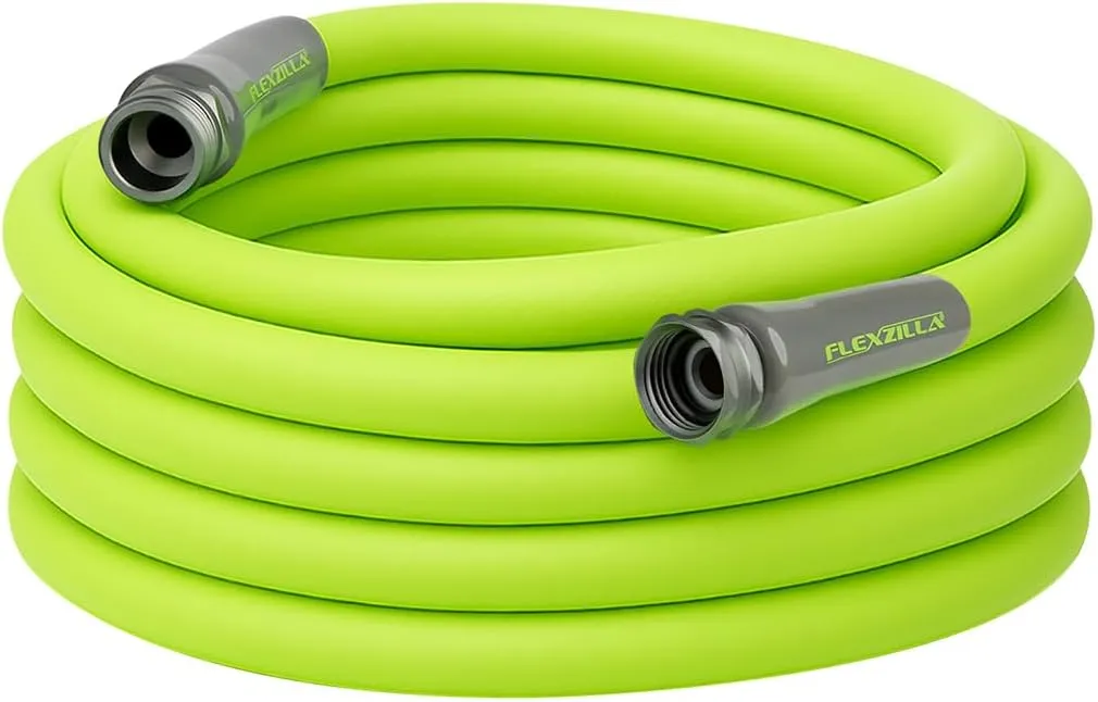 Flexzilla Garden Hose 5/8 in. x 50 ft, Heavy Duty, Lightweight, Durable, ZillaGreen - HFZG550YW-E