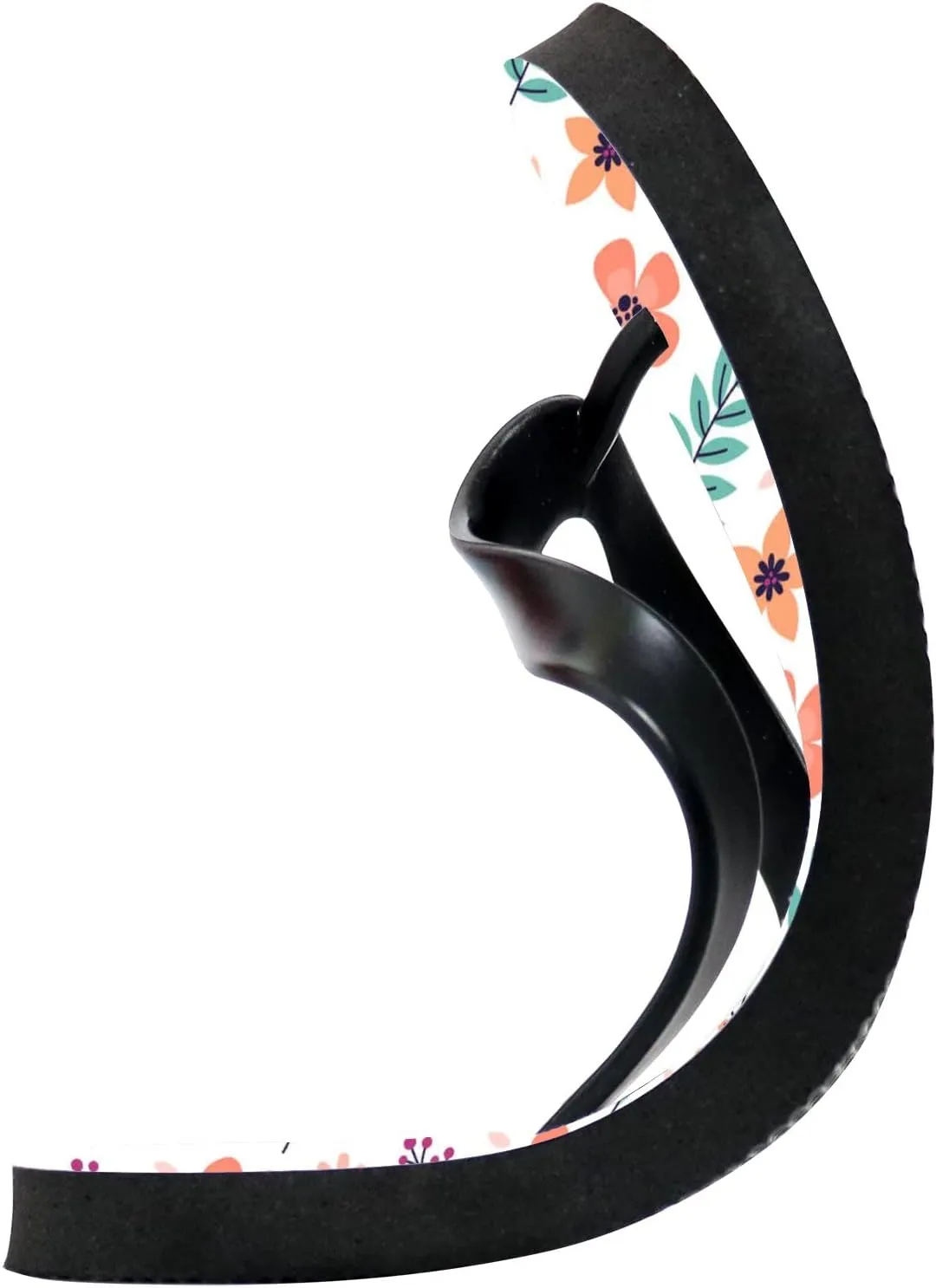 Flip Flops Floral Flowers Leaves Green Orange Slide Sandals Summer Beach Slippers Thong Sandal Casual Yoga Mat Flat Slides for Women Men