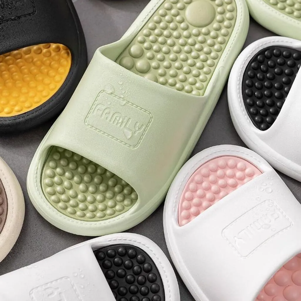Foot Massage Slippers,Foot Massage Slipper for Men Women,Non-Slip Massage Sandals Reflexology Foot Massager Slipper Acupuncture Massage Sandal