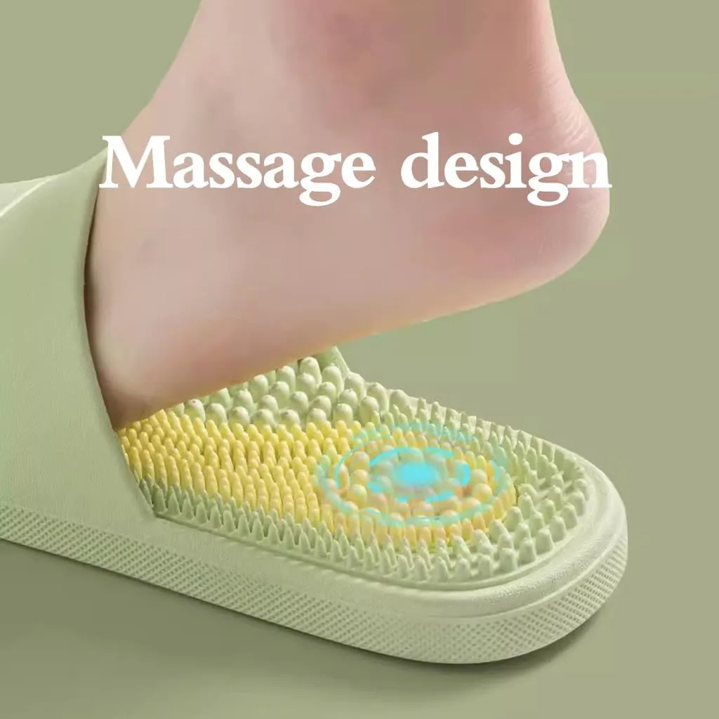 Foot Massage Slippers,Foot Massage Slipper for Men Women,Non-Slip Massage Sandals Reflexology Foot Massager Slipper Acupuncture Massage Sandal
