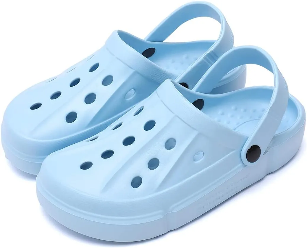 FZUU Mens Women Breathable Garden Clogs Comfortable Slip On Beach Sandals Lightweight Slippers Water Shoes