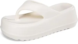 Geerta Cloud Slides for Women with Platform Pillow Trendy Thick Soles Cushioned for Summer Outdoor Sandals Slipper Shower House Home