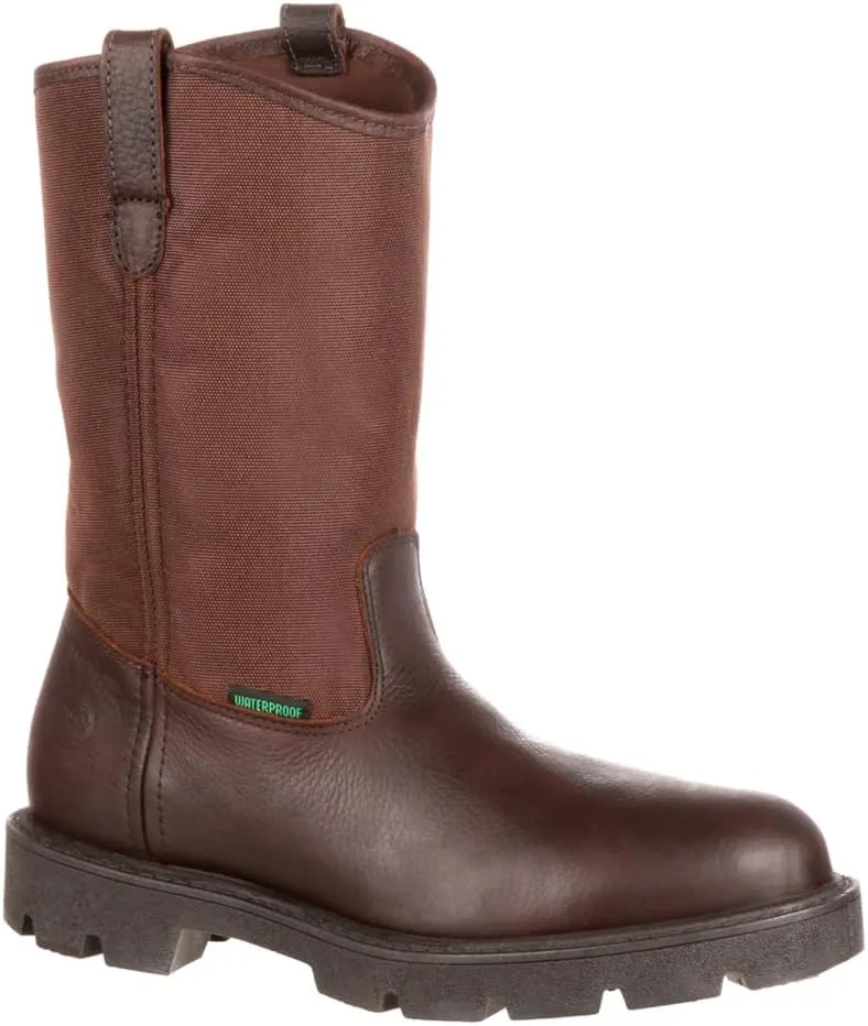 Georgia Boot Men's Homeland Wellington Work Shoe