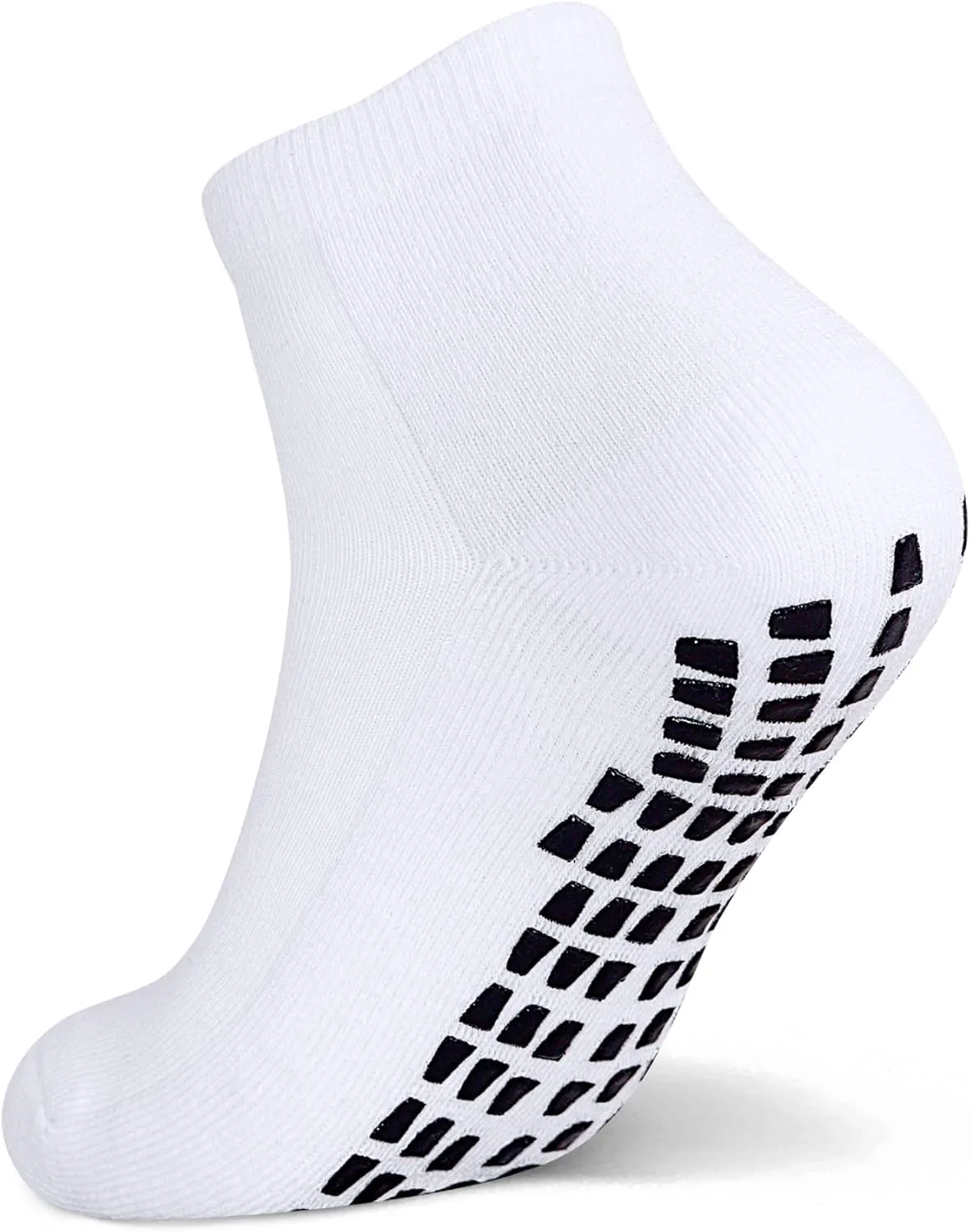 Grip Non Slip Socks For Kids(4-16 Years Old), Cushioned Sport Athletic Slipper Hospital Socks For Youth Boys & Girls