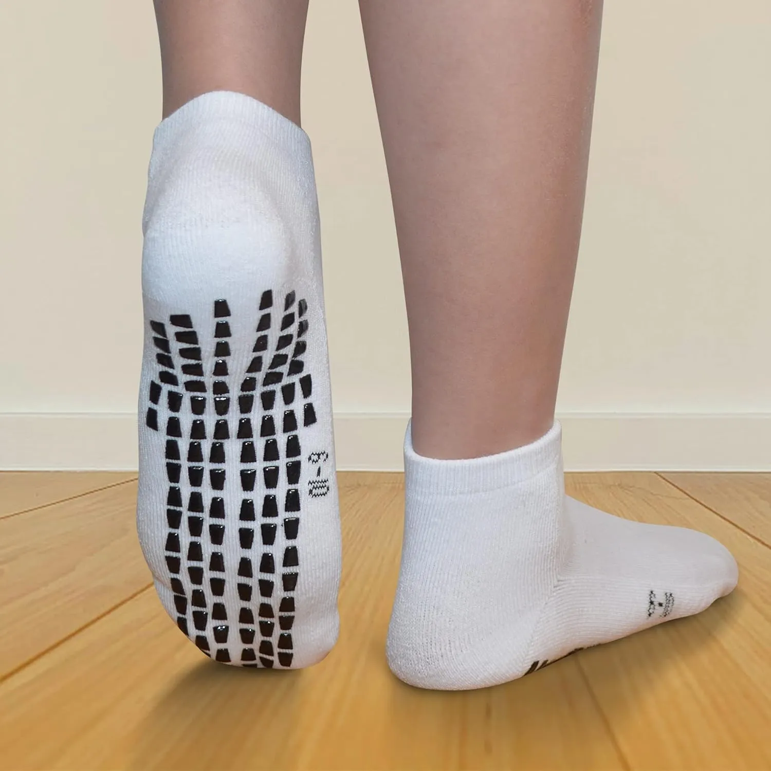 Grip Non Slip Socks For Kids(4-16 Years Old), Cushioned Sport Athletic Slipper Hospital Socks For Youth Boys & Girls